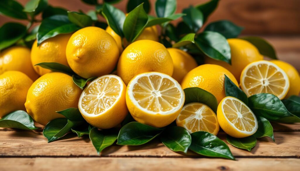 Fresh Lemons for Cocktails