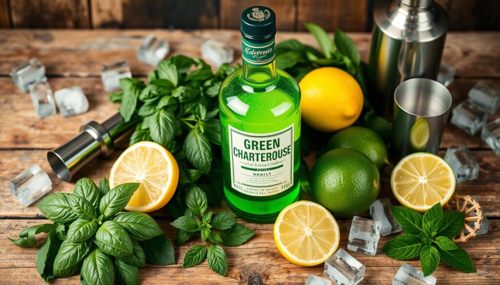 Green Chartreuse Cocktail Ingredients