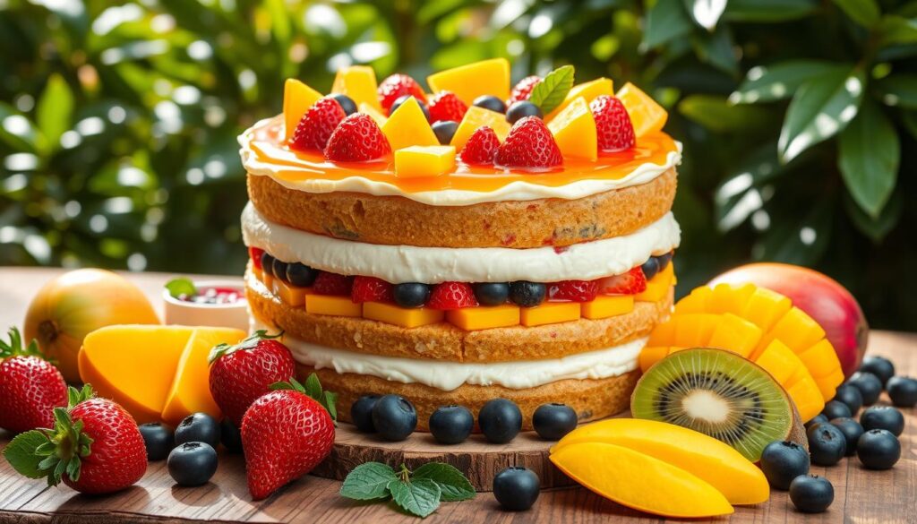 Healthy Fruit Cocktail Cake Nutrition