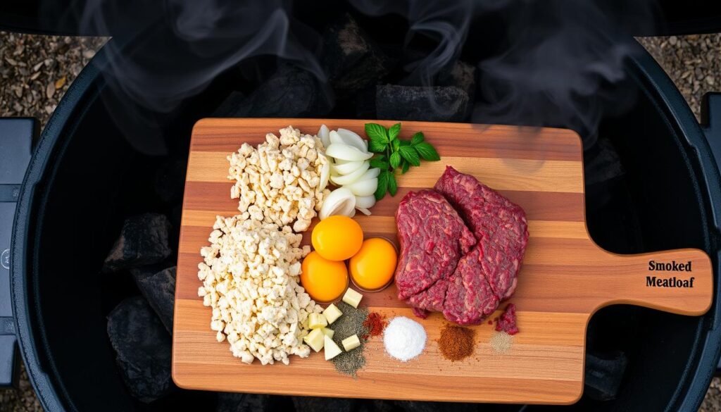 Smoked Meatloaf Preparation