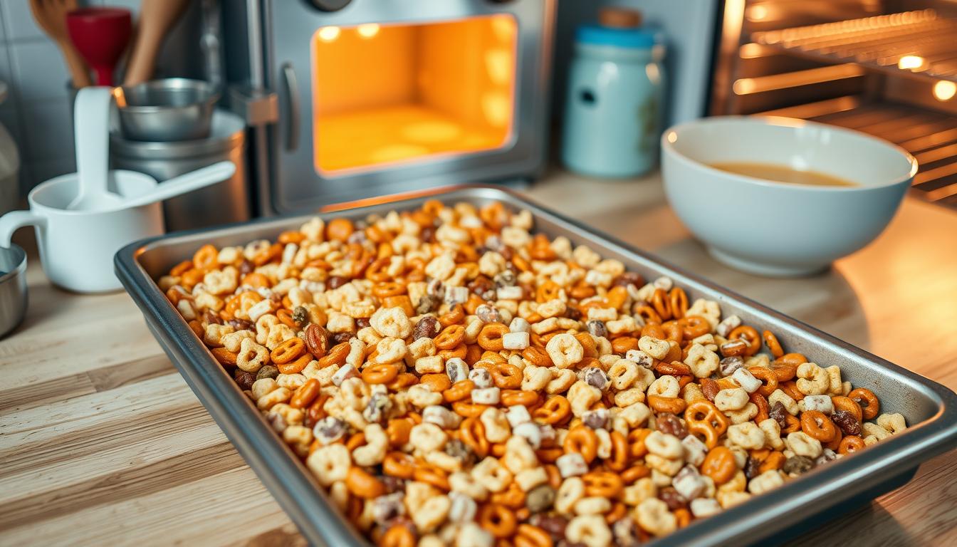 chex mix recipe oven