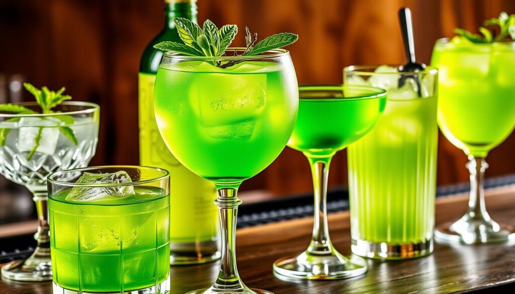green chartreuse cocktails