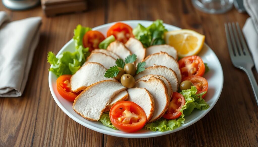1905 Salad Presentation Techniques