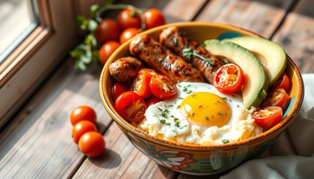 Breakfast Sausage Bowl Varieties