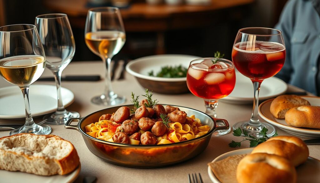 Kielbasa Noodle Casserole Beverage Pairings