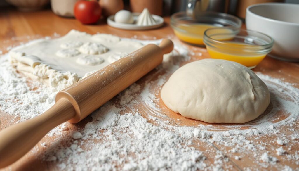 Pierogi Dough Preparation
