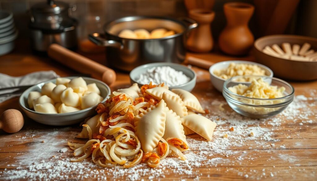 Pierogi Filling Preparation