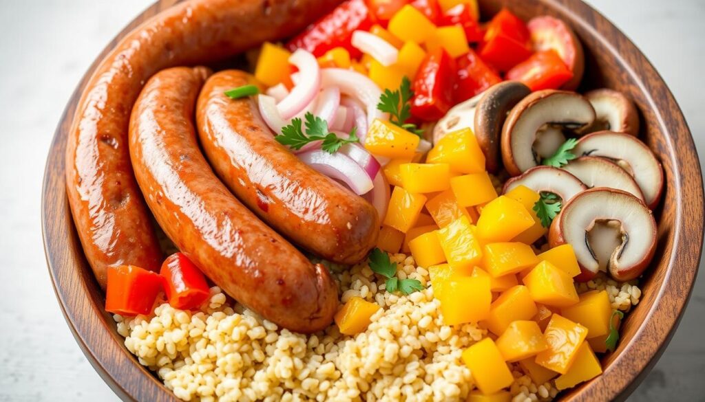 Sausage Bowl Ingredients