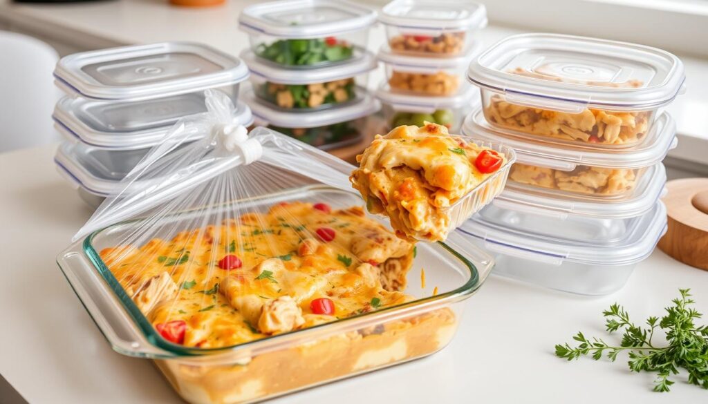 Storing Easy Chicken Casserole Leftovers