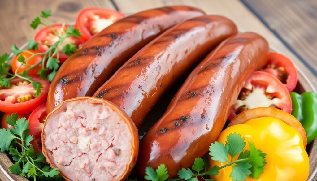 Traditional Polish Kielbasa Sausage