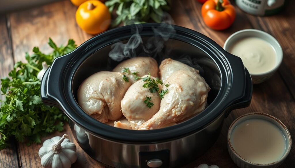 crockpot angel chicken