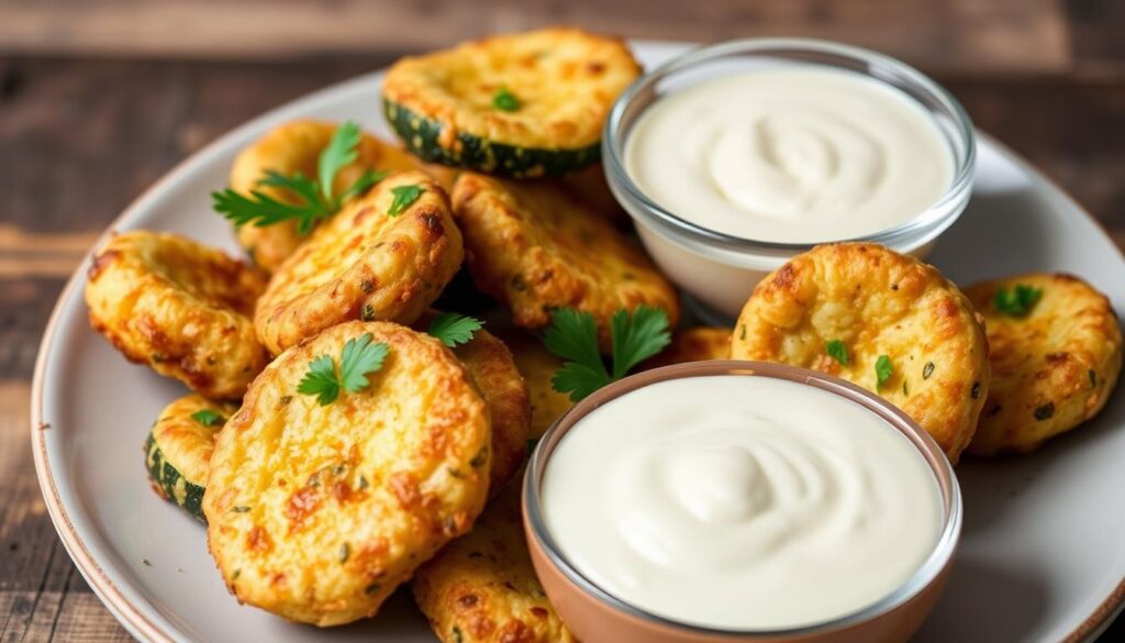 zucchini garlic bites