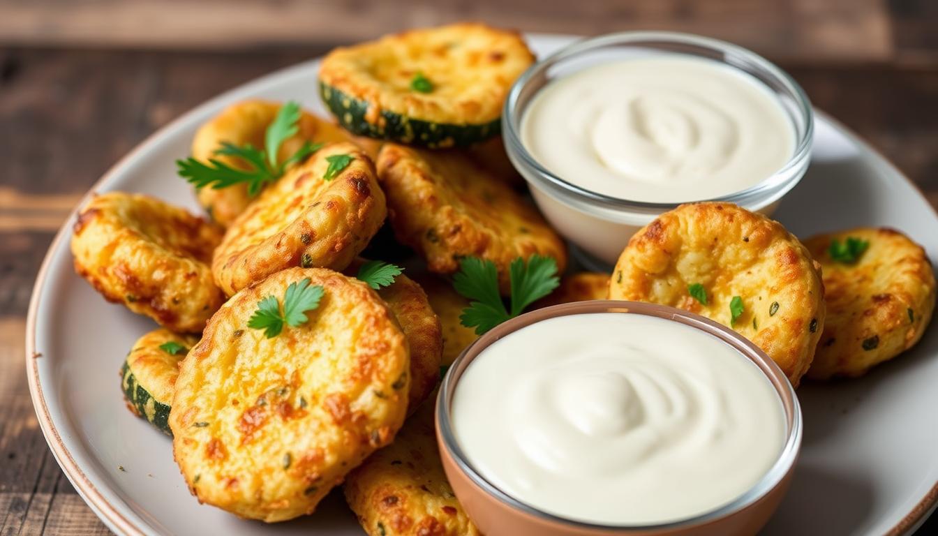 zucchini garlic bites